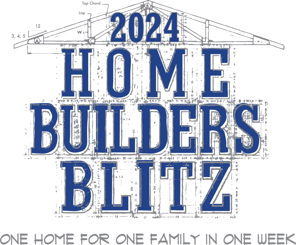 2024 Home Builders Blitz Build logo