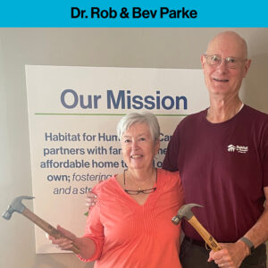 Image of Volunteers Dr. Rob and Bev Parke